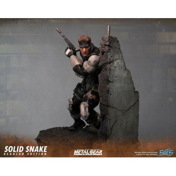 Metal Gear Solid Statue Solid Snake 44 cm